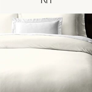 ITALIAN VINTAGE-WASHED 600-THREAD-COUNT SATEEN DUVET COVER- KING
King size